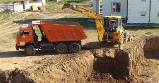 Котлован для дома Лесозаводск, цена от 316 руб./м3.